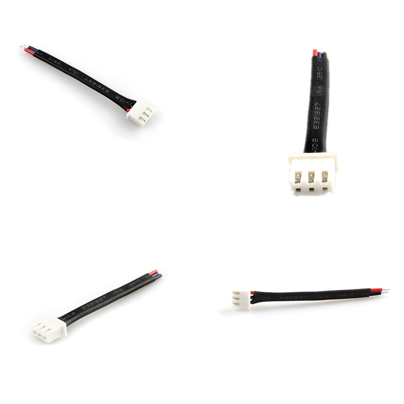 Özelleştirilmiş JST XH2.54mm 3Pin Gökkuşağı Kablosu W/PVC Kılıf Terminal Kablosu Elektrik Kablosu