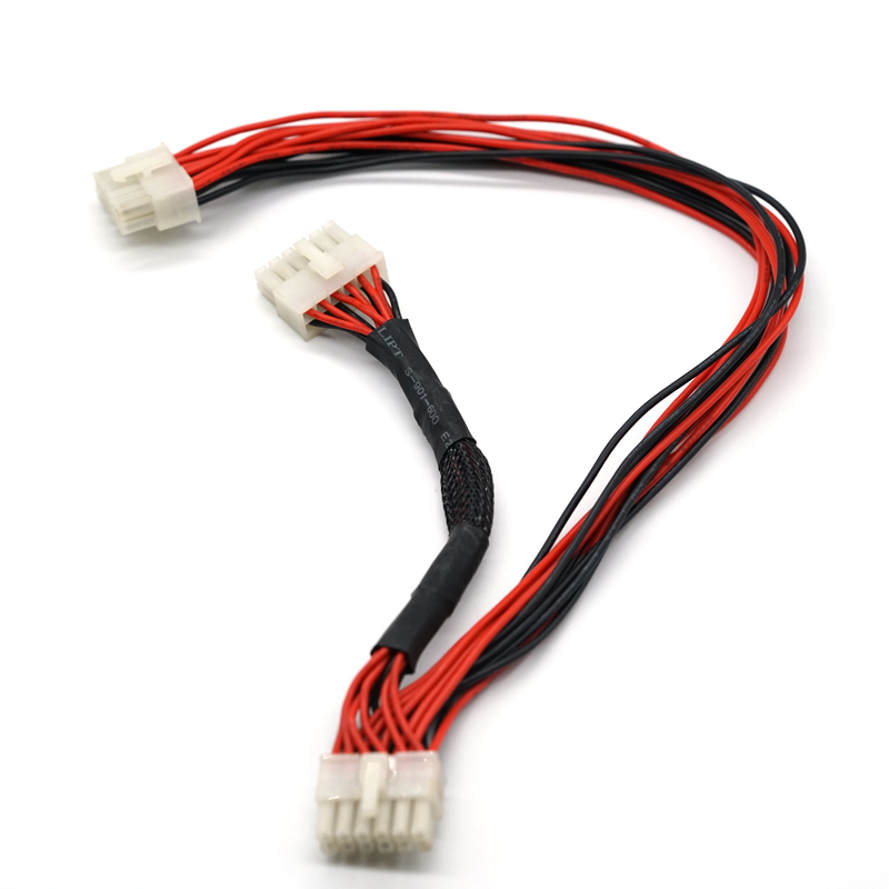 Bilgisayar Motoru Güç Kaynağı için Molex 5557 Terminal Kablosu 4.2mm Çift Sıralı Molex Kablo Demeti